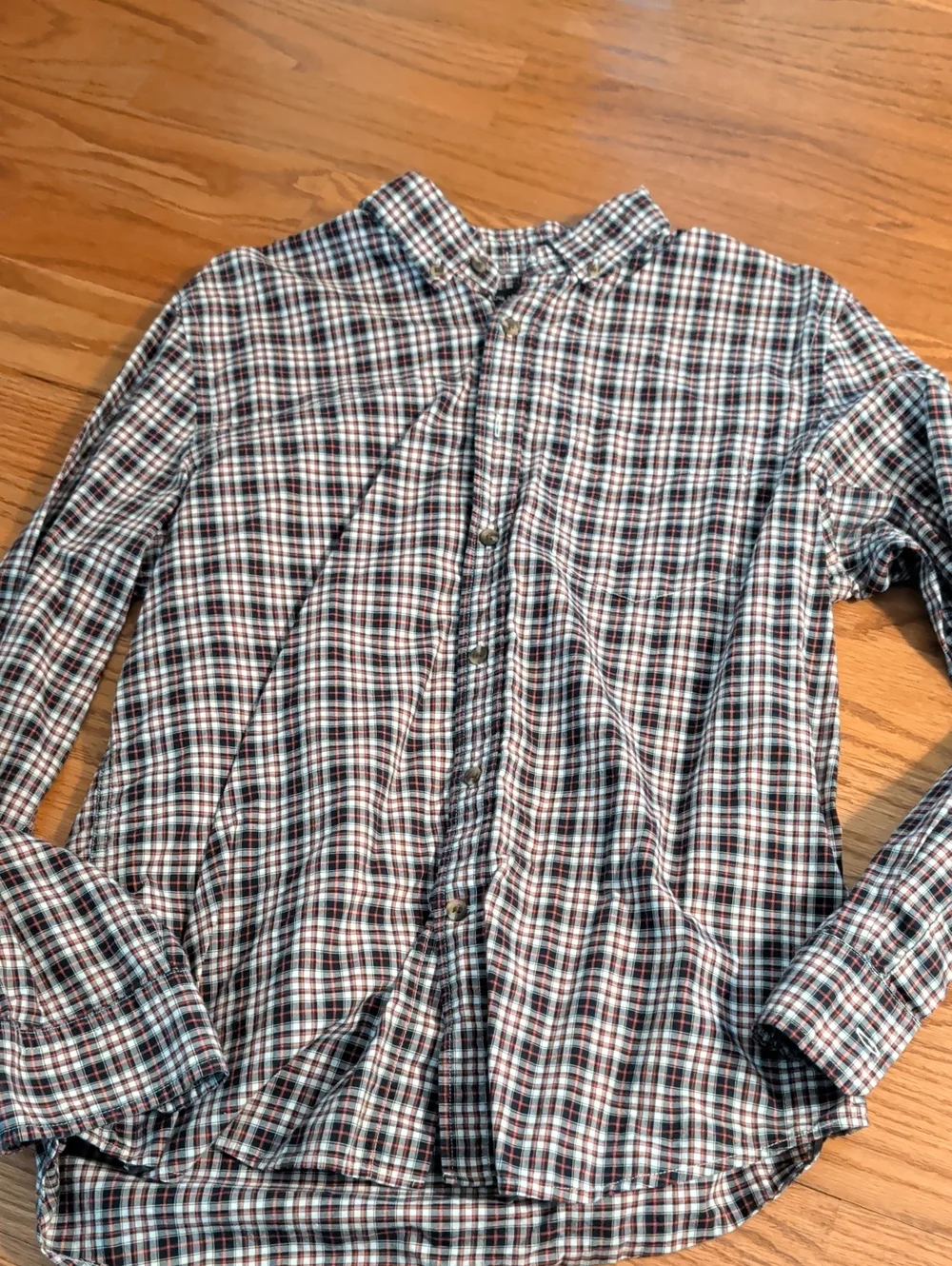 Banana Republic Men's Plaid Button-Down Shirt